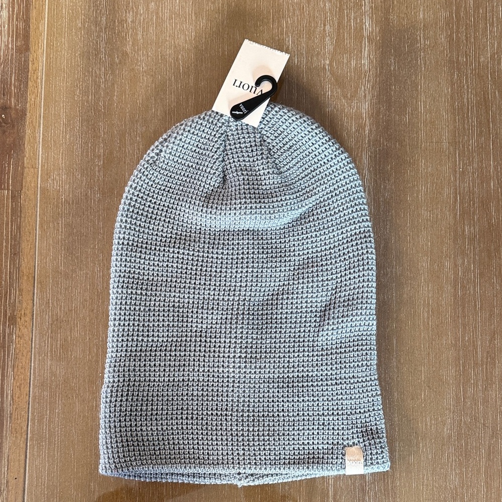 Gray Knit Beanie
